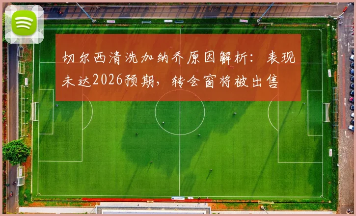 切尔西清洗加纳乔原因解析：表现未达2026预期，转会窗将被出售
